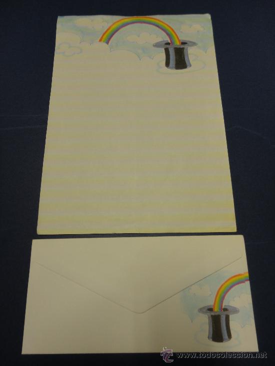 CARTA Y SOBRE PERFUMADA - PERFUMADO O