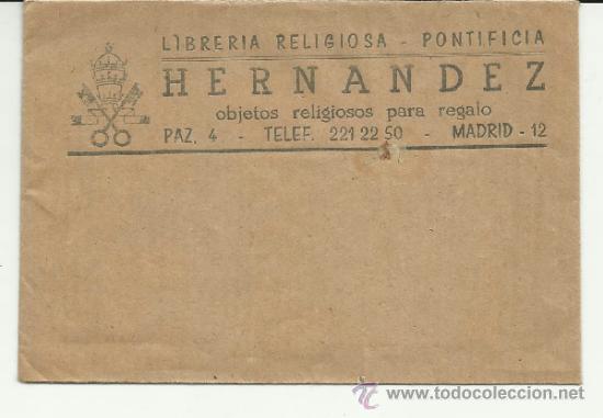 Cartas comerciales: PUBLICIDAD  LIBRER&Iacute;A HERN&Aacute;NDEZ -MADRID - Foto 1