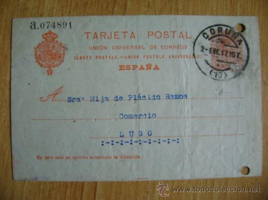 Cartas comerciales: Postal comercial 1917, - Foto 2