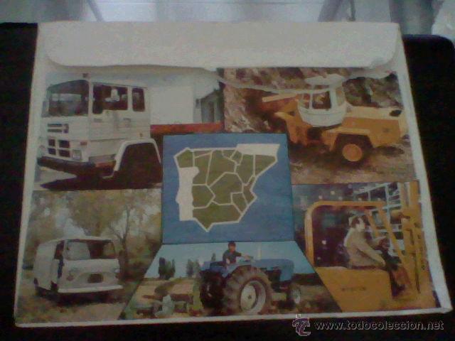Cartas comerciales: sobre Finanzauto 1974 con fotos camion Pegaso furgoneta Sava etc usado  atentamente