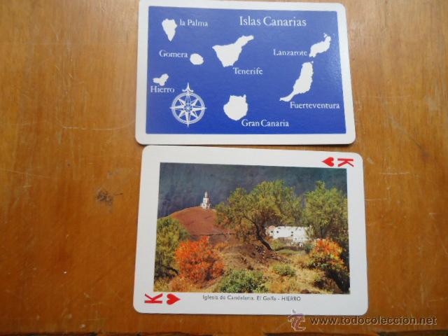 Cartas comerciales: carta suelta de vistas de las islas canarias, fournier, perfecto estado,