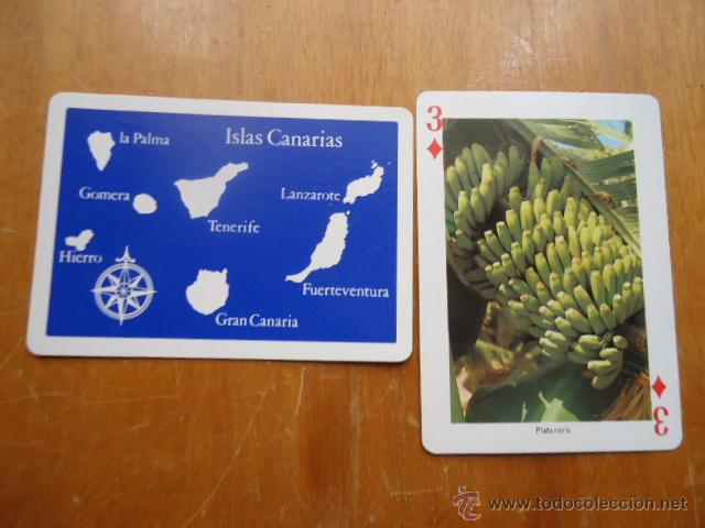 Cartas comerciales: carta suelta de vistas de las islas canarias, fournier, perfecto estado,