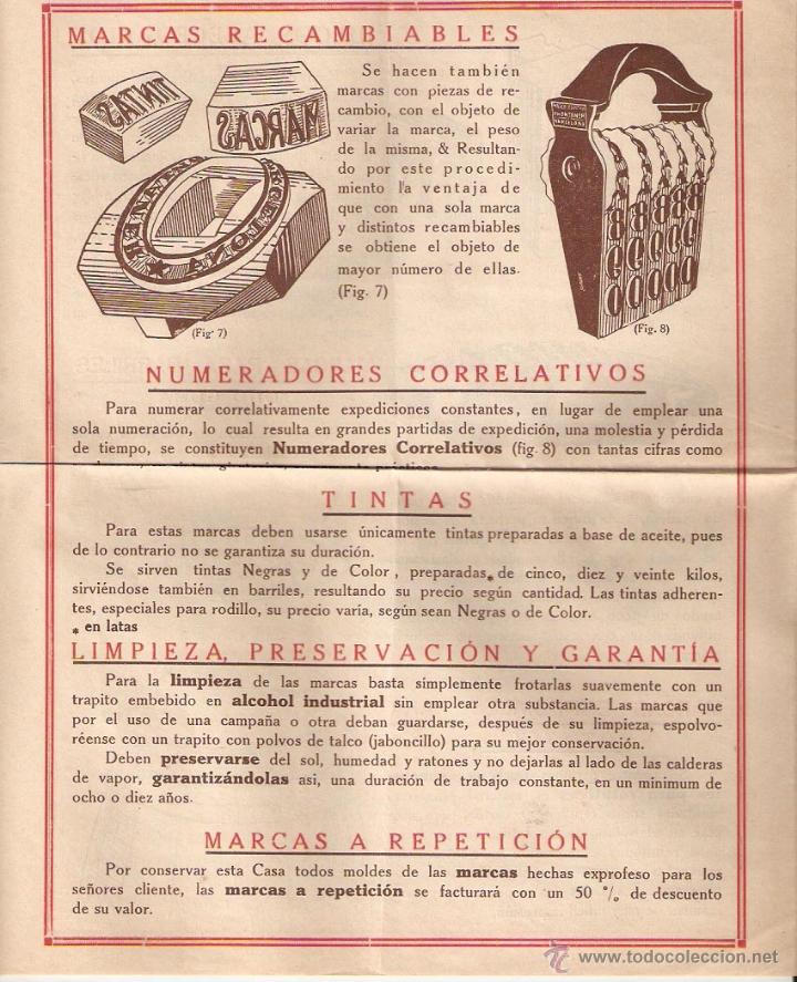 Commercial Letters: Publicidad de Marcas, Abecedarios y sellos. P. Montaner. 27,50 x 22 cms. A&ntilde;os 40- Vell i Bell