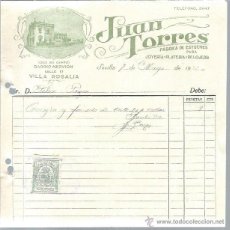 Cartas comerciales: CARTA COMERCIAL JUAN TORRES JOYERÍA PLATERÍA Y RELOJERÍA, SEVILLA 4 MARZO 1932, 22 POR 25CM