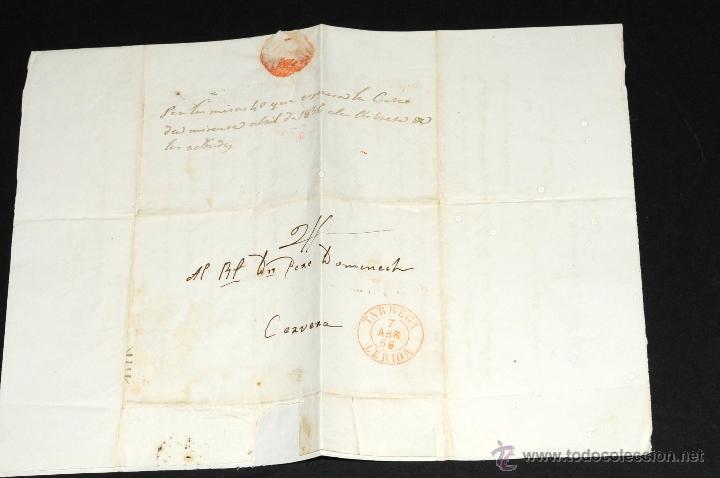 Cartas comerciales: ANTIGUA CARTA DE 1846 - Foto 2