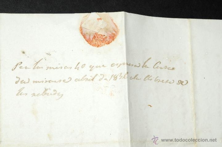 Cartas comerciales: ANTIGUA CARTA DE 1846 - Foto 3