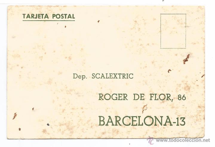 Gesch&auml;ftsbriefe: SOLICITUD DE ADHESION AL SCALEXTRIC - CLUB 1967 .- G.P. 84