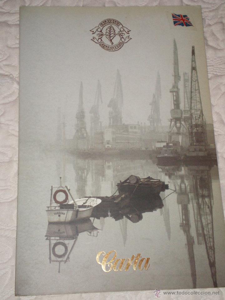 Cartas comerciales: LOTE DE  DOS CARTAS-MENU Y BOLSA DE LA CASA VASCA - Foto 7