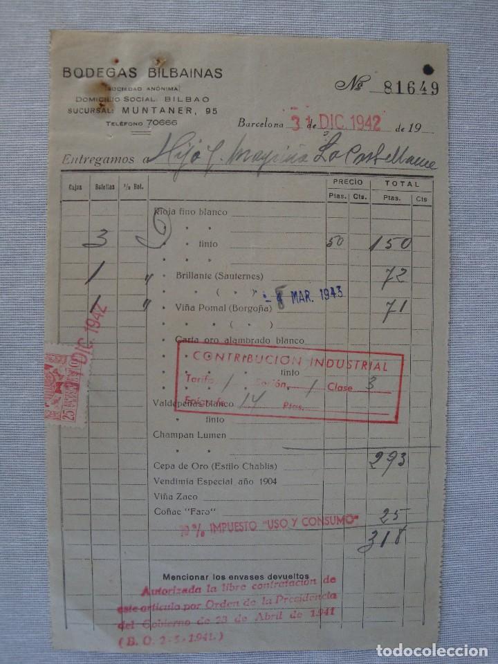 Cartas comerciales: BODEGAS BILBAINAS - Foto 1