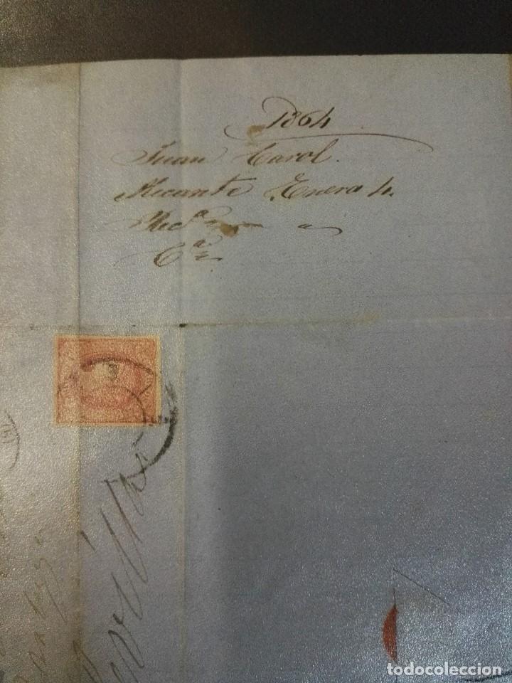 Cartas comerciales: Documento de 1864, carta de Sevilla. - Foto 2