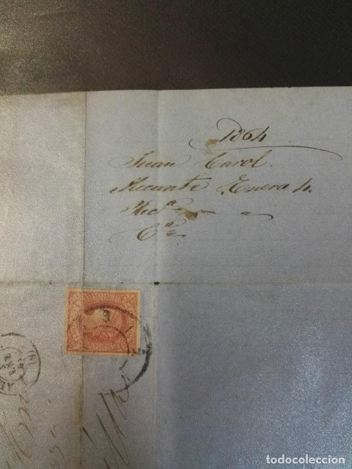 Cartas comerciales: Documento de 1864, carta de Sevilla. - Foto 3