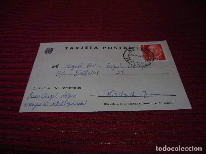 Cartas comerciales: Tarjeta Postal,a&ntilde;o 1969 - Foto 1