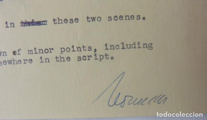 Cartas comerciales: Marc Brandel signed letter/22nd October,1968 - Foto 5
