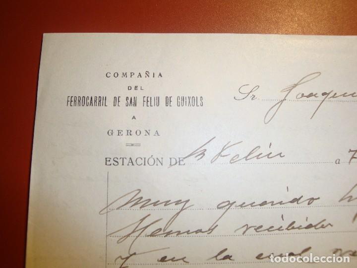 Cartas comerciales: FERROCARRIL - Foto 1
