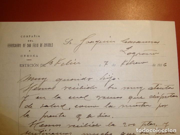 Cartas comerciales: FERROCARRIL - Foto 3