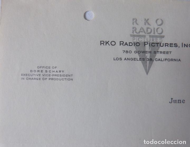Cartas comerciales: Dore Schary signed letter, June 4, 1948 - Foto 2