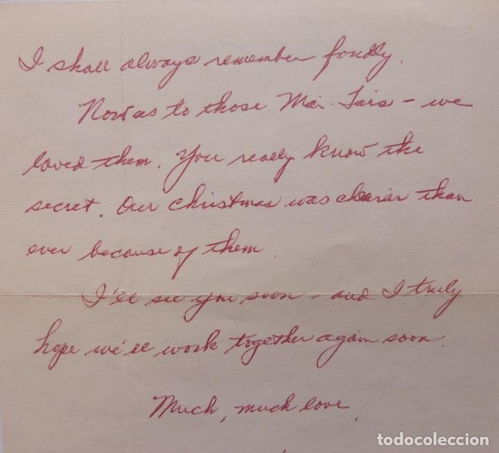 Cartas comerciales: Delbert Mann firmado als, 1971?. - Foto 5