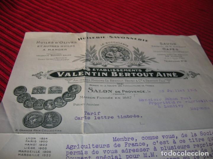 Cartas comerciales: Muy interesante Carta Comercial.Valent&iacute;n Bertout Aine.a&ntilde;o 1931