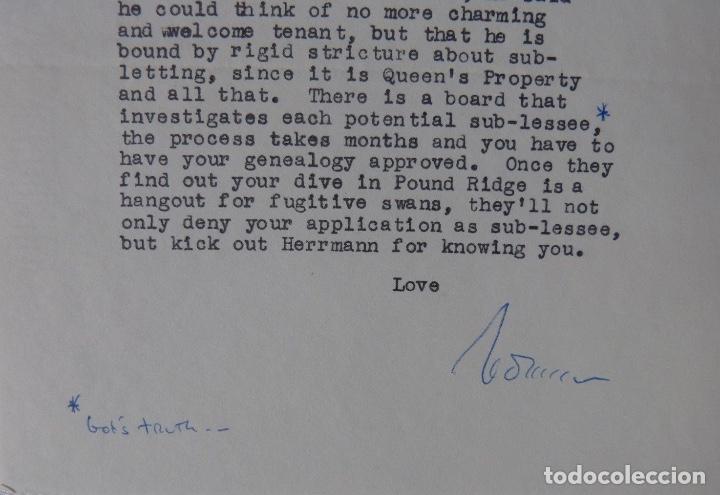 Cartas comerciales: Norman Corwin letter signed,1963 - Foto 2