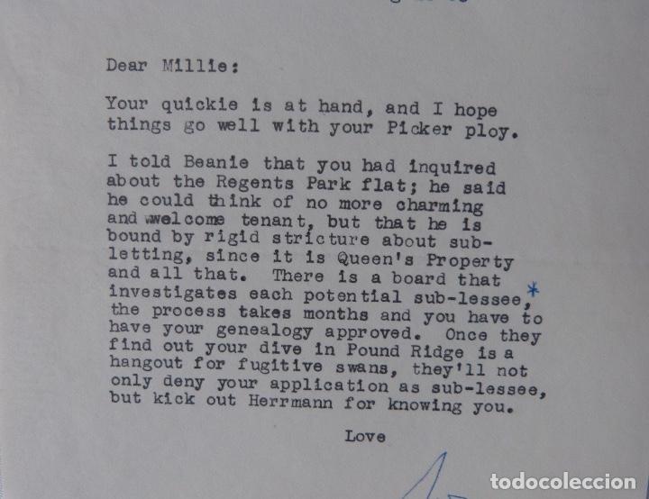 Cartas comerciales: Norman Corwin letter signed,1963 - Foto 3