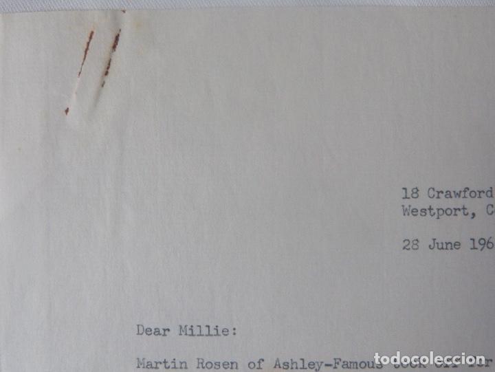 Cartas comerciales: John Vlahos signed letter/1965 - Foto 3