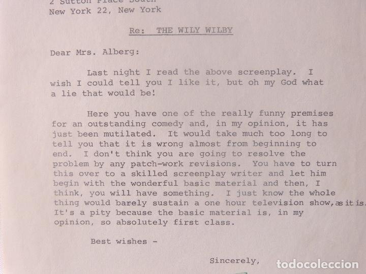 Cartas comerciales: Max E.Youngstein signed letter/1964 - Foto 2