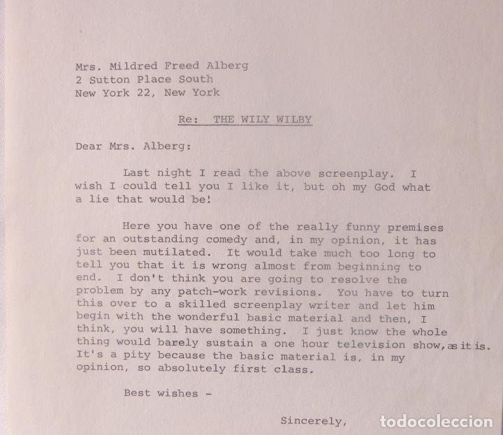 Cartas comerciales: Max E.Youngstein signed letter/1964 - Foto 4