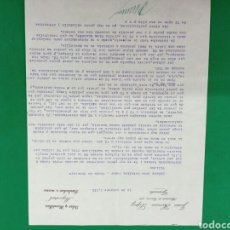 Cartas comerciales: CARTA COMERCIAL DE VELOS Y MANTILLAS MAJESTAD 1951. Lote 148218134