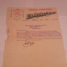Cartas comerciales: CARTA COMERCIAL ESPERGEL S.A. 1948. Lote 149461644