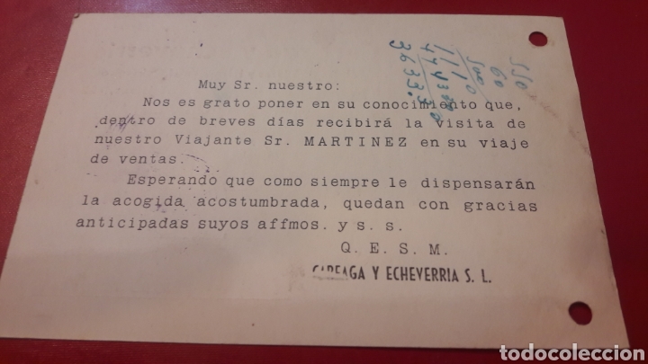 Cartas comerciales: Deva Guipuzcua Careaga y Echeverria Centauro - Foto 2