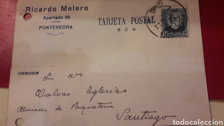 Cartas comerciales: Pontevedra Ricardo Melero - Foto 1