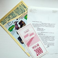 Cartas comerciales: CARTA, FOLLETO PUBLICITARIO Y CATÁLOGO DE PUNTOS DE MUTUA ILICITANA DE SEGUROS. AÑO 1994