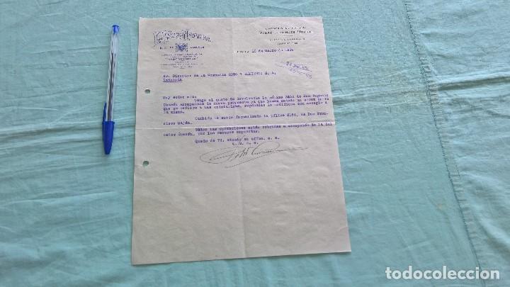 Cartas comerciales: La Vasco Navarra..Badajoz..18 Marzo 1939 - Foto 1