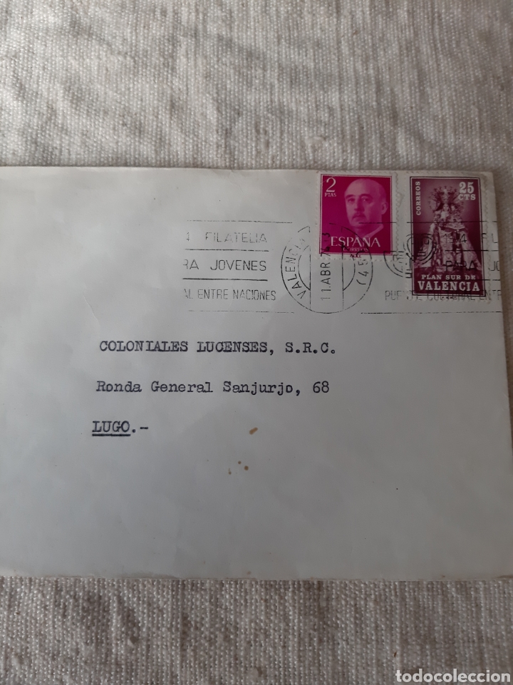 Gesch&auml;ftsbriefe: COLONIALES LUCENSES CARTA DESDE VALENCIA ARROCERAS SAN MART&Iacute;N