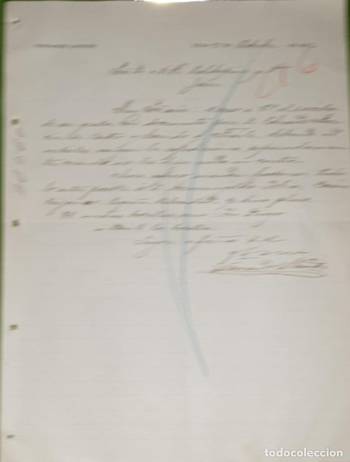 Commercial Letters: Carta comercial. Fernando Garrido. &Eacute;cija. Espa&ntilde;a 1902