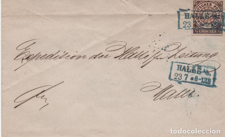 Commercial Letters: Bonita carta de Confederaci&oacute;n Alemana del Norte de 1868.