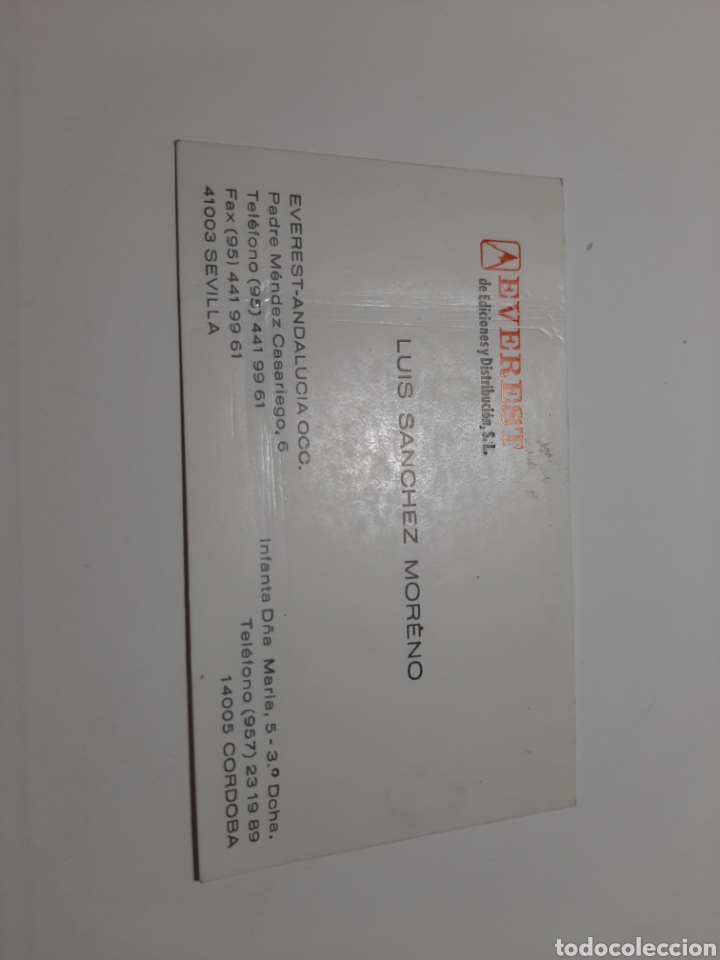Cartas comerciales: Tarjeta comercial - Foto 1