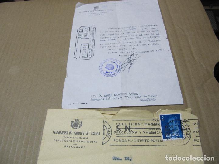 Gesch&auml;ftsbriefe: CARTA MINISTERIO DE TRIBUTOS DEL ESTADO-MINISTERIO DE EDUCACION Y CIENCIA 1976