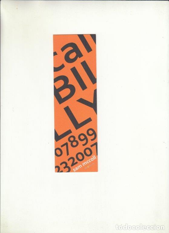Lettres commerciales: MARCAP&Aacute;GINAS. SAM MCCOLL.
