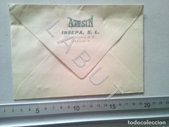 Lettres commerciales: SEVILLA APESIN INSEPA CARTA COMERCIAL SOBRE C36
