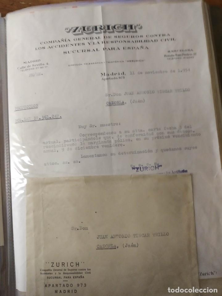 Lettres commerciales: ZURICH COMPA&Ntilde;IA DE SEGUROS MADRID. RESCISION DE POLIZA.