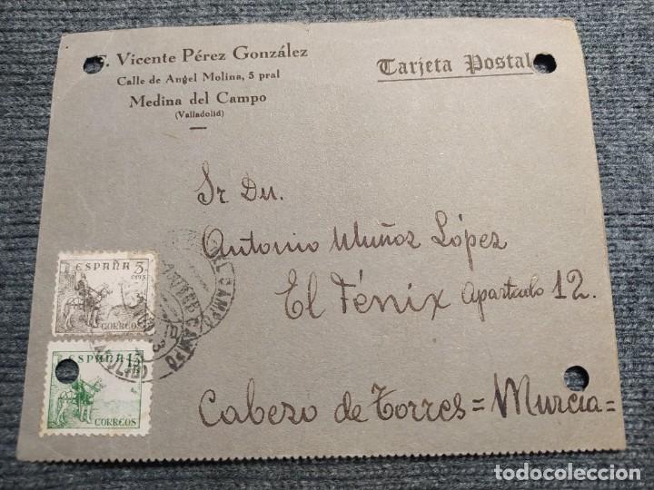 Gesch&auml;ftsbriefe: VICENTE PEREZ GONZALEZ. CARTA COMERCIAL. A&Ntilde;O 1943