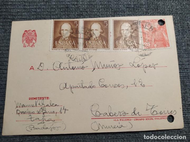 Gesch&auml;ftsbriefe: CARTA COMECIAL. A&Ntilde;O 1952. ZAFRA