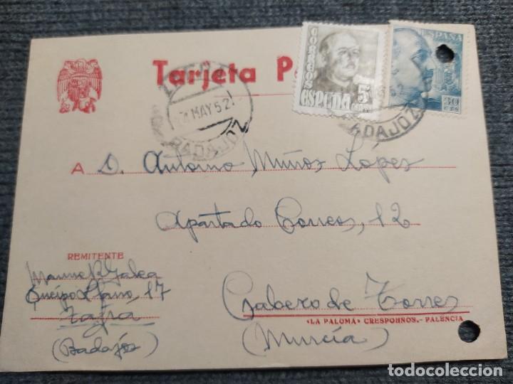 Gesch&auml;ftsbriefe: CARTA COMERCIAL. A&Ntilde;O MAYO 1952. ZAFRA