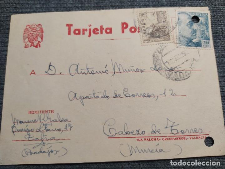 Gesch&auml;ftsbriefe: CARTA COMERCIAL. A&Ntilde;O JULIO 1952 ZAFRA