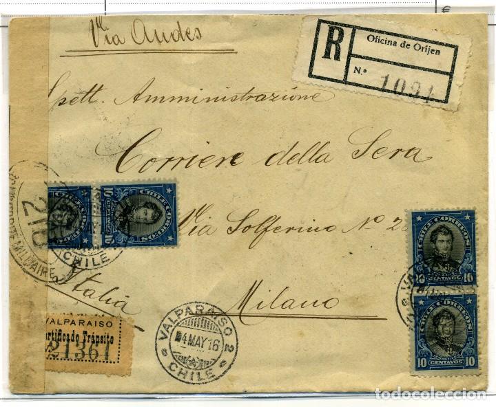 Cartas comerciales: Chile (Carta Certificada)