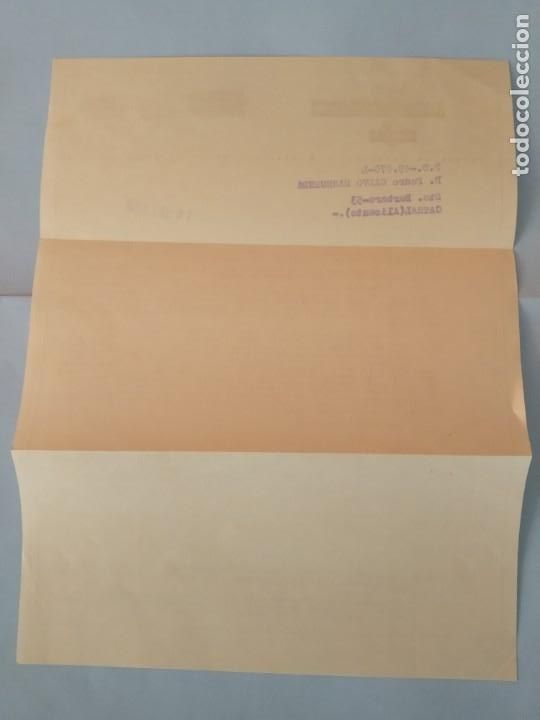 Cartas comerciales: DOCUMENTOS RADIO ENSE&Ntilde;ANZA - MADRID - 1968 - Foto 5