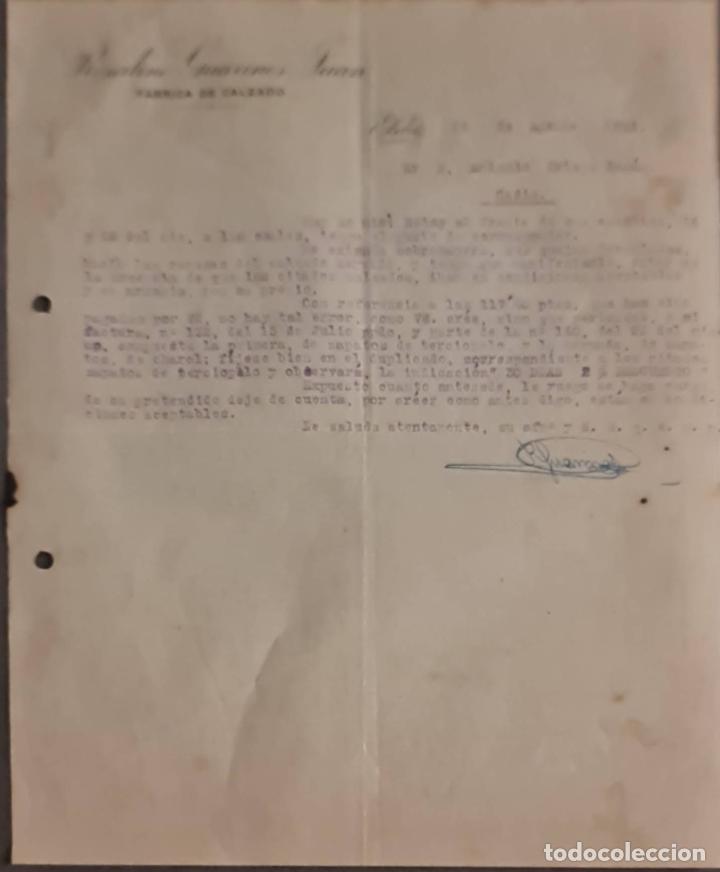 Lettere commerciali: Rosalino Guarinos Juan . F&aacute;brica de calzado. Elda. Espa&ntilde;a 1921