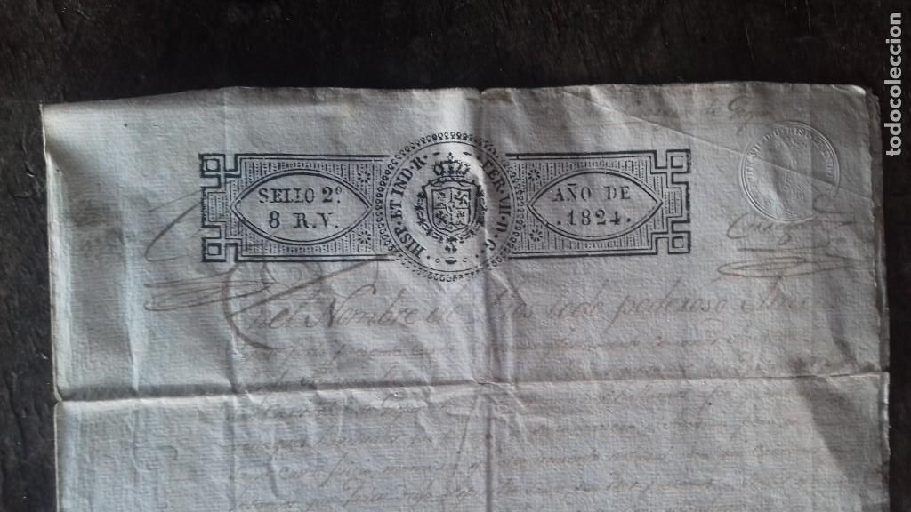 Cartas comerciais: Carta-testamento. 1824. Goy&aacute;n (Tomi&ntilde;o - Pontevedra)