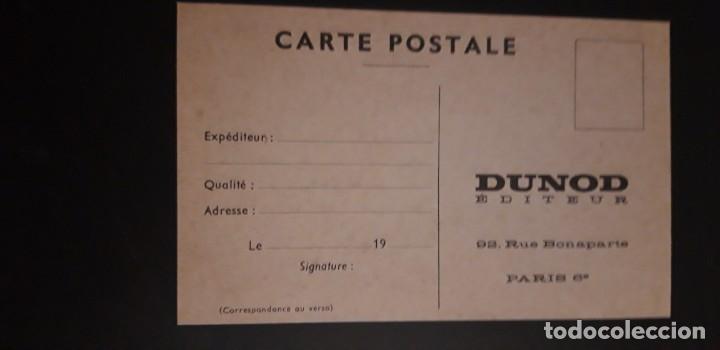 Cartas comerciais: 1 TARJETA POSTAL **. RESPUESTA COMERCIAL. DUNOD EDITEUR . PARIS ** I - 60 ?
